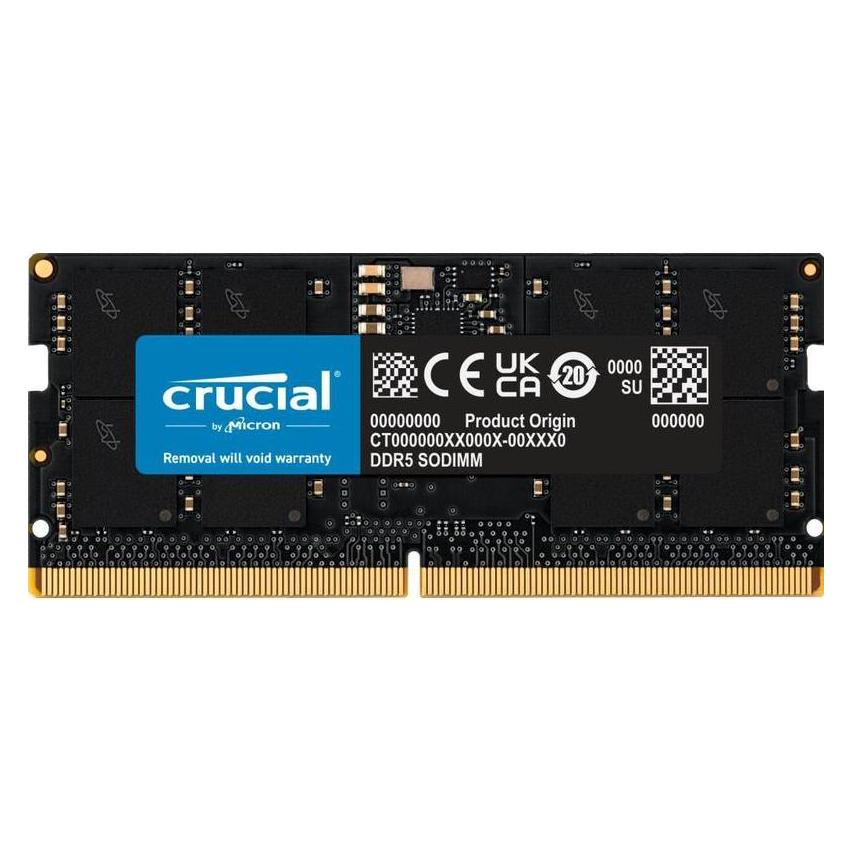 Crucial Memory Module 16 Gb 1 X 16 Gb (1 x 16GB, 5600 MHz, DDR5-RAM, SO-DIMM) (CT16G56C46S5T)