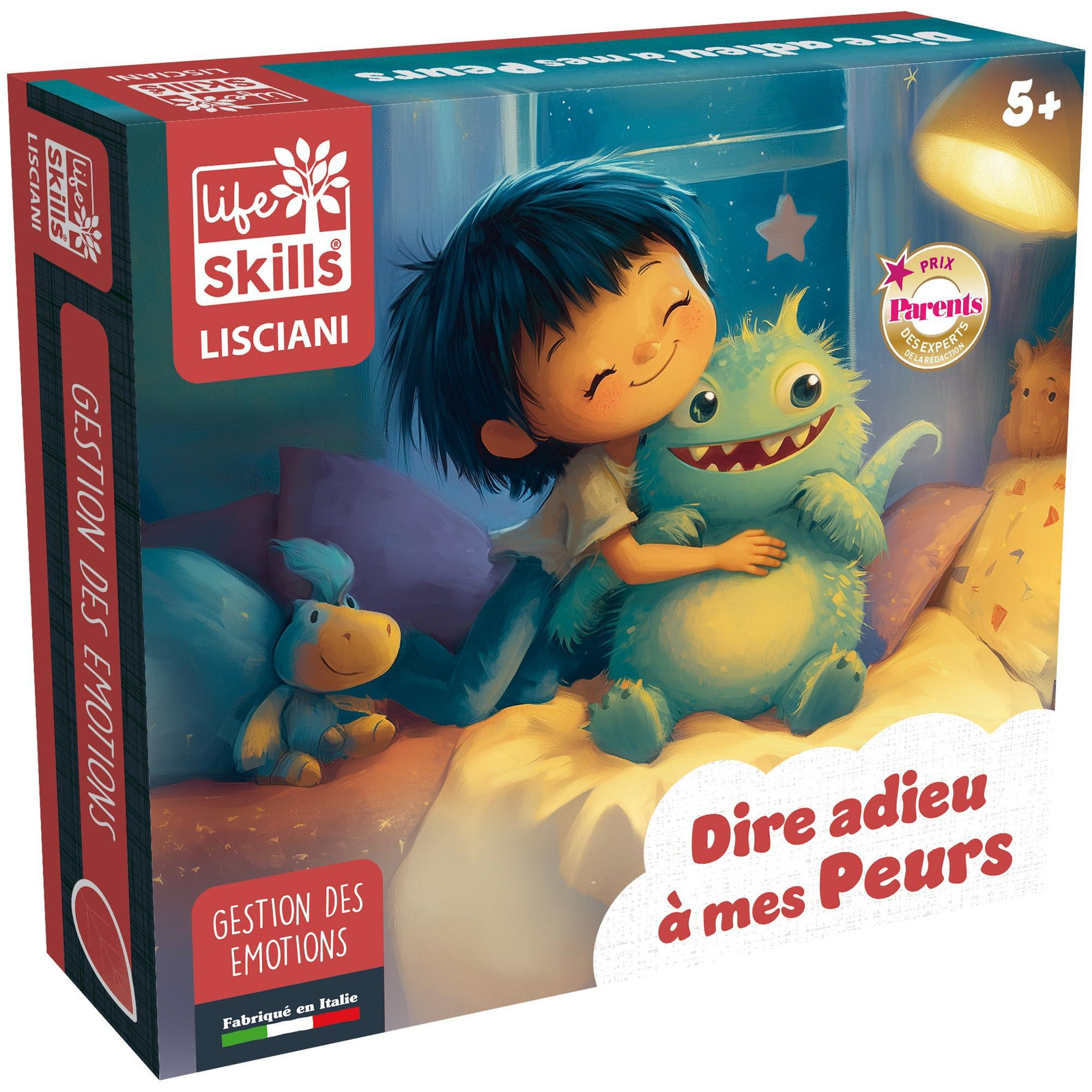 Liscianigiochi Saying Goodbye to My Fears Life Skills Boek voor kinderen vanaf 5 jaar