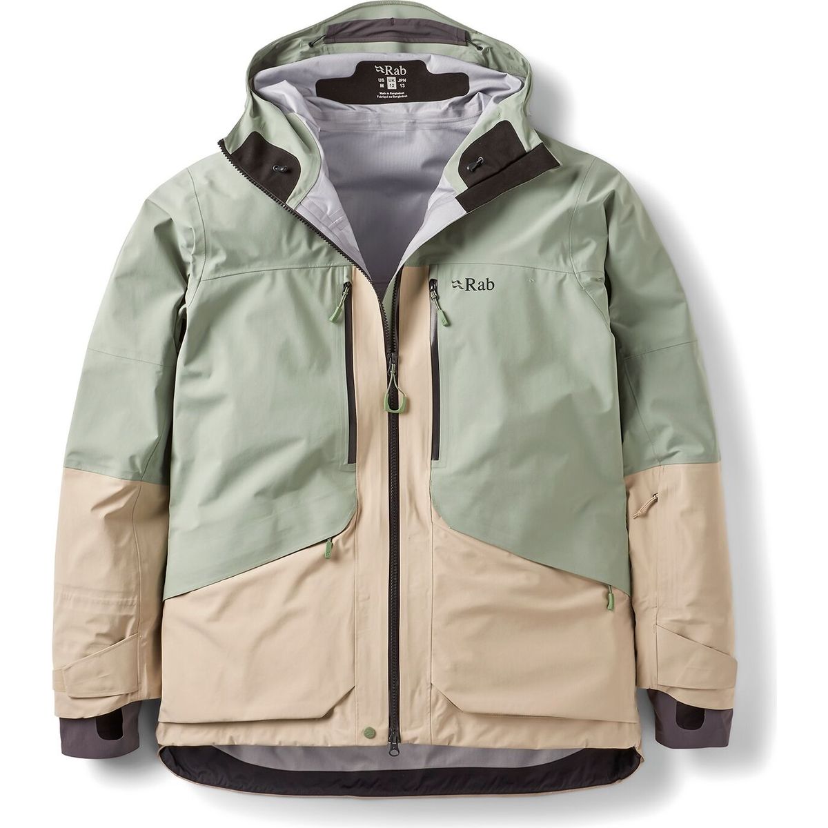 Rab Bigline Jacket Wmns dark fig green/dark pebble (DFP) 14 QWI-90-DFP-14