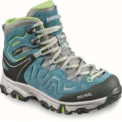 Meindl Kinder Litepeak Junior GTX Wanderschuh - 31 - petrol/gelb