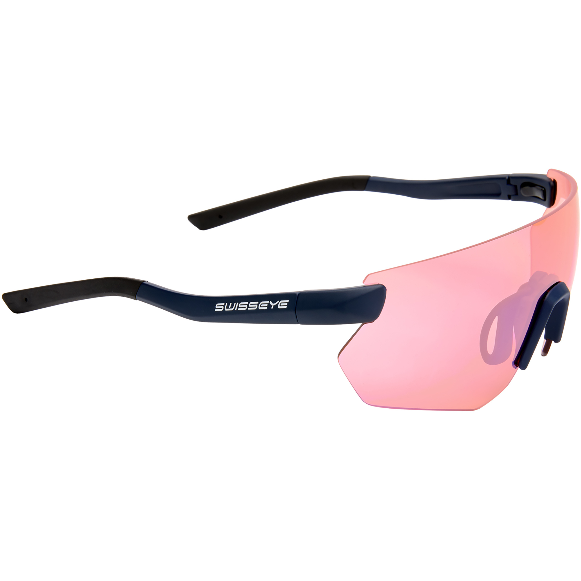 Swiss Eye Wave 2 Sportbrille Sportbrillen & Sportsonnenbrillen blue matt-black photo rose Trekking