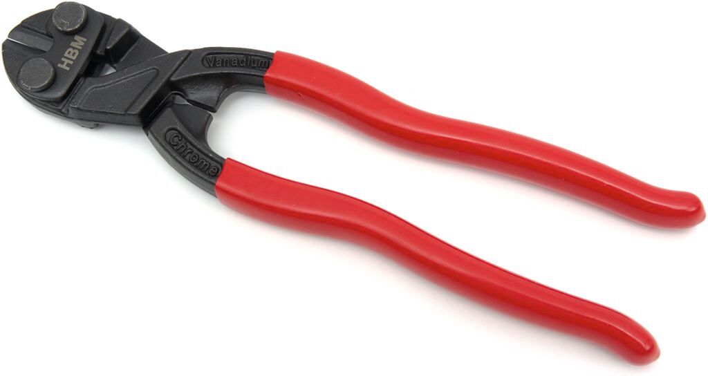 HBM 200 mm. Forbice per bulloni indurita 62HRC professionale, pinza per tagliare fili