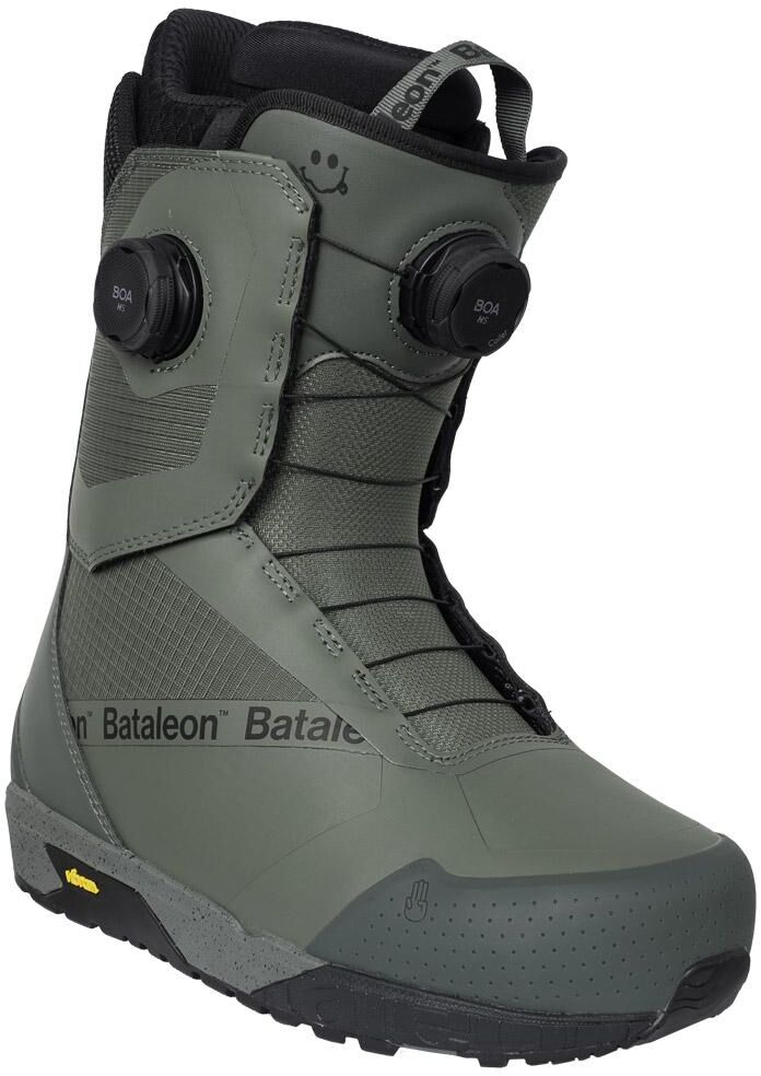 Bataleon  - Men's Salsa Double Boa Green - 8 - Boots de snowboard
