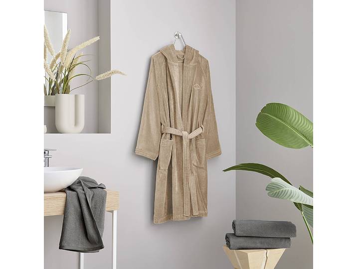 Bademantel Chill Braun/Braun