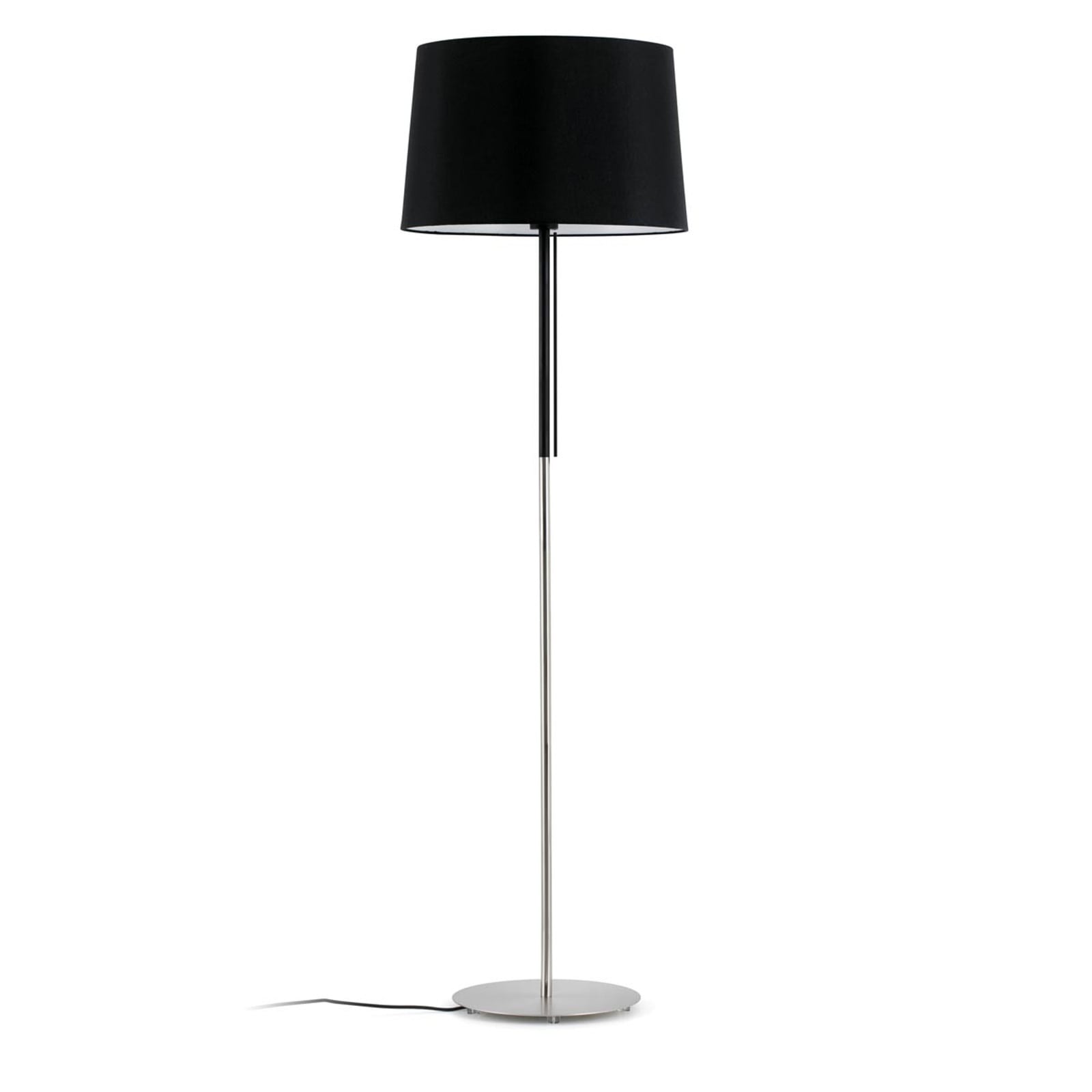 Faro 20030 vloerlamp, zwart, metaal, E27