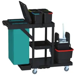 ARCORA Reinigungswagen »Ecoblack 440«, 141x122x68 cm