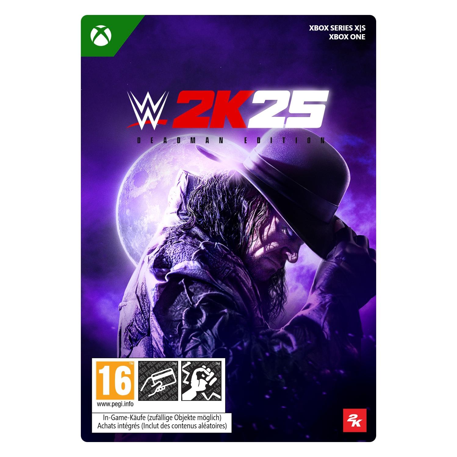 Microsoft Xbox WWE 2K25: Deadman Edition Download Code (Xbox One S, Xbox Series S, Xbox Series X) (EP2-19725)