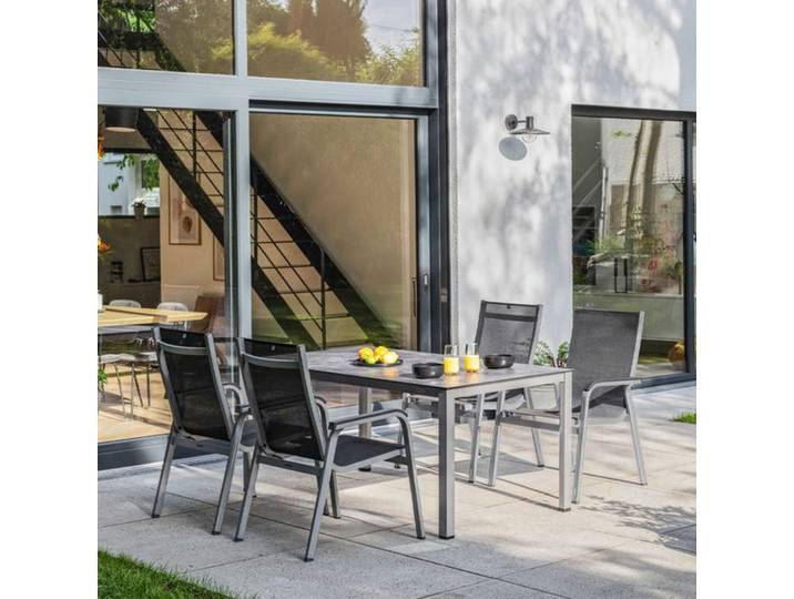 Kettler Basic+Premium Gartenmöbel-Set M (4 Plätze) Tisch 160x95cm