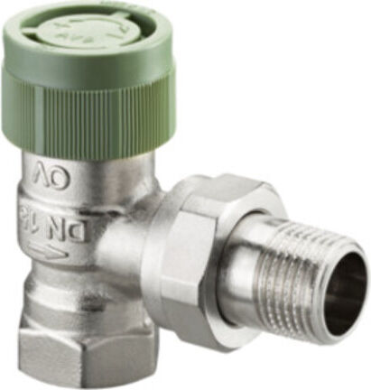 Vanne thermostatique OV série ADV 9 M 30x1,5, angle DN 10 ; Oventrop (1188363)