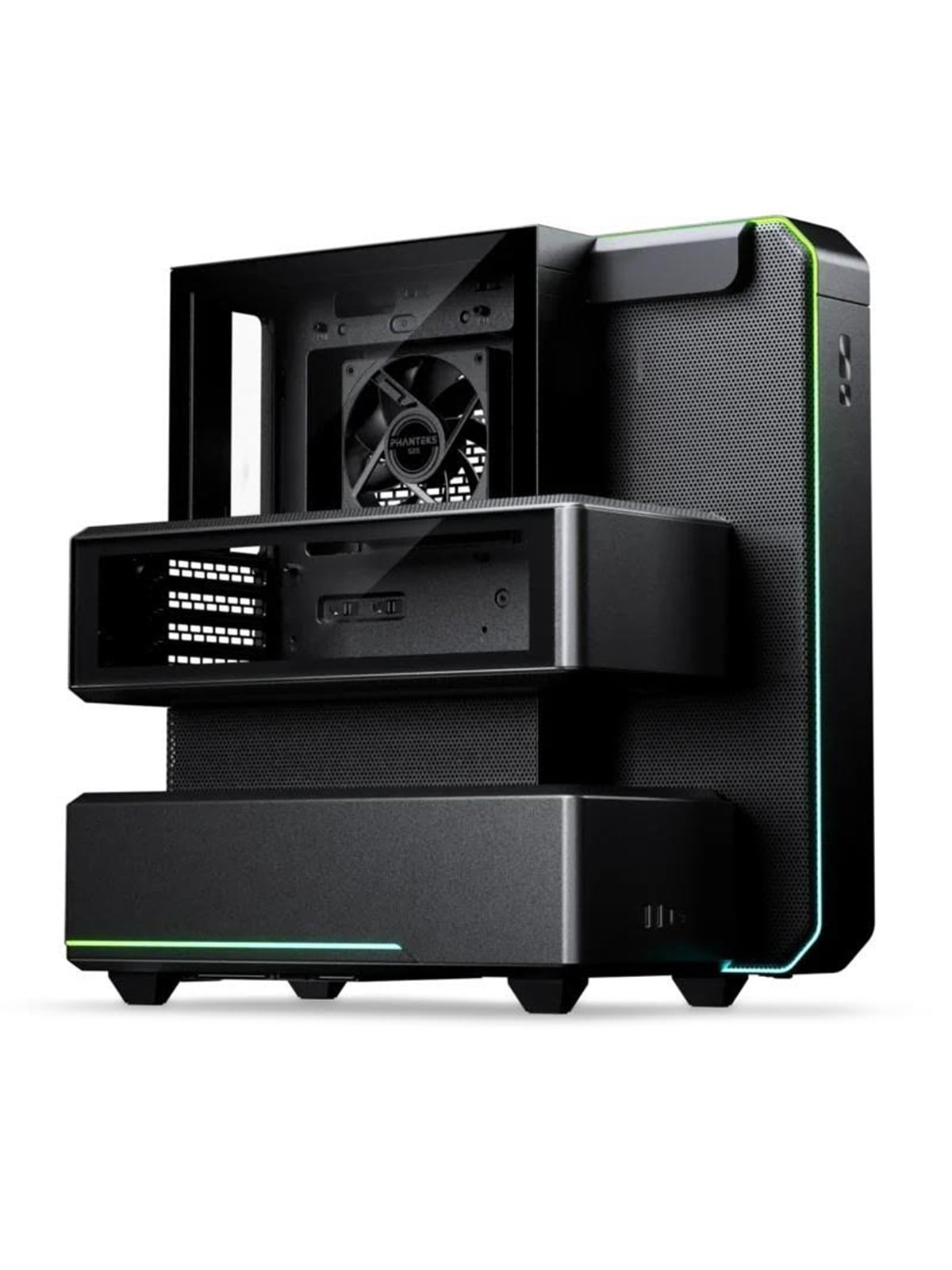 Phanteks EX5 - Gehäuse - Miditower - Schwarz
