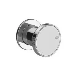 Gessi Origini Fertigmontageset Wanne/Dusch-Einhebelmischer, für separaten Auslauf, 1-Weg, Wandmontage, 66109031, Farbe: Chrom