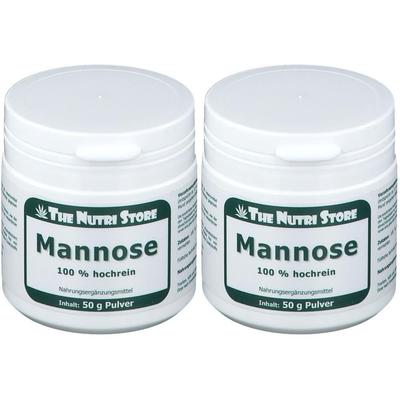 Mannose 100% rein Pulver 2x 2x50 g