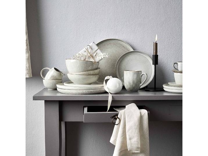 Coupelle à dips - Lot de 4 Ø 11cm Gris/Gris