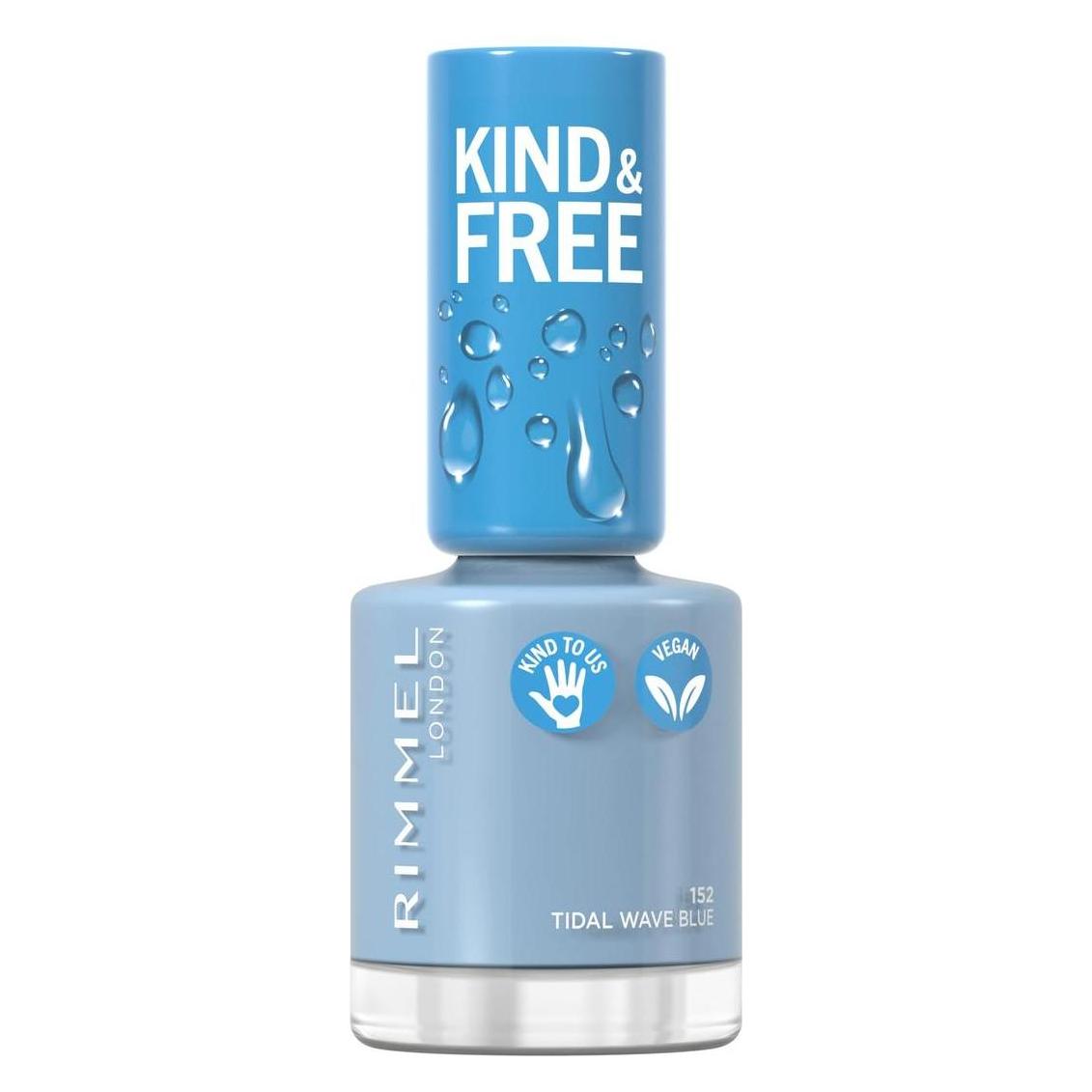 Rimmel London RIMMEL Kind & Free Clean Nagellack 152 Tidal Wave Blau 8ml (152-tidal wave blue) (1304202)