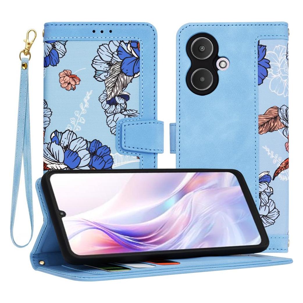 Techsuit - FlipCraft - Xiaomi Redmi 13C 5G - Vibrant Blue (Xiaomi Redmi 13C 5G) (56359737)
