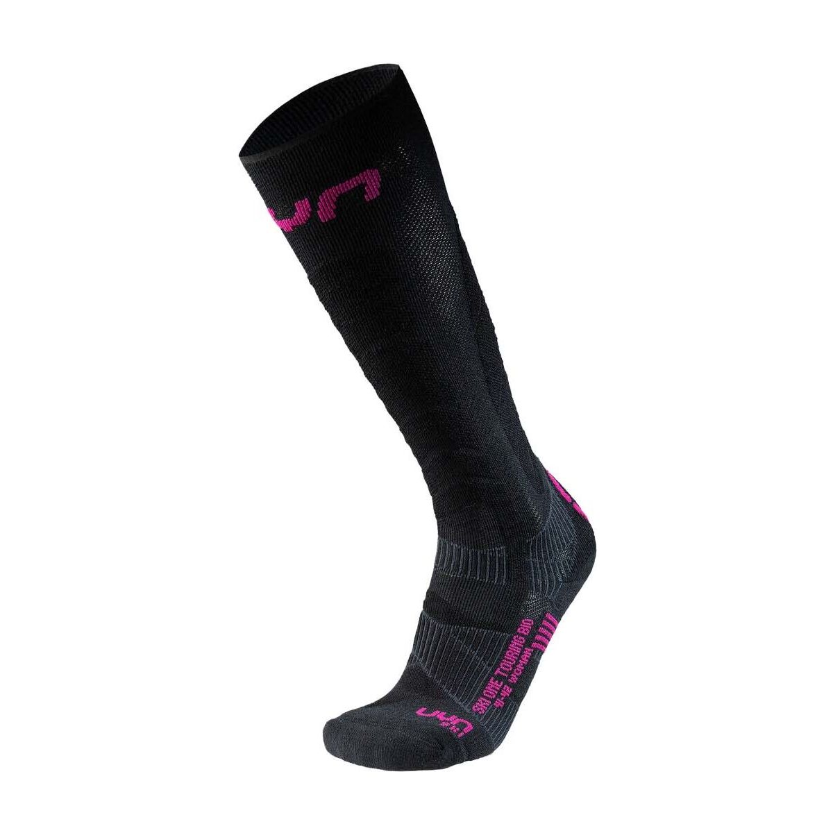Uyn Woman Ski Touring One BIO Socks black/pink yarrow (B994) 39/40 S100364-B994-39/40