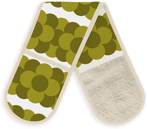Orla Kiely Retro Green Stripe Double Oven Glove