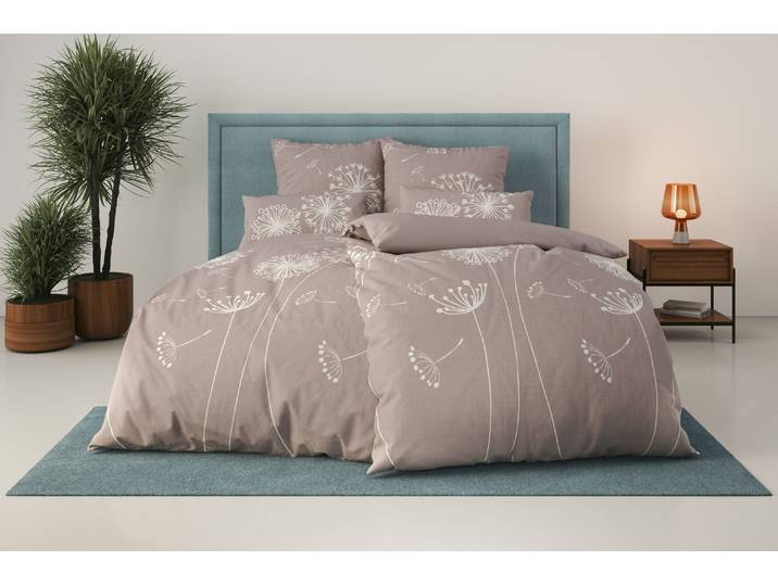 OTTO home SOUCY in vier Qualitäten erhältlich, Leinenstruktur 2 Stk. 100% Baumwolle, auch PREMIUM Qualitäten Renforcé-Tencel & Satin TC300