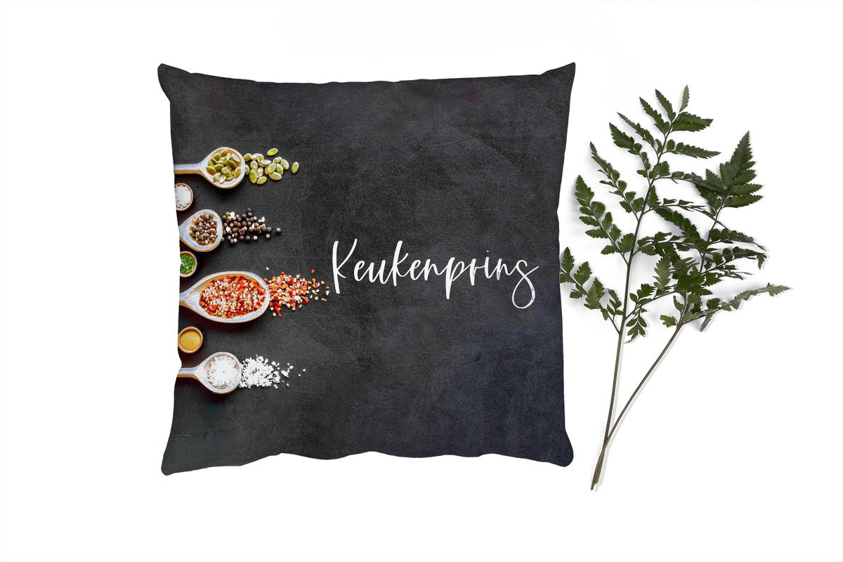 PillowMonkey Sierkussen met Quotes voor Volwassenen, 60 x 60 cm