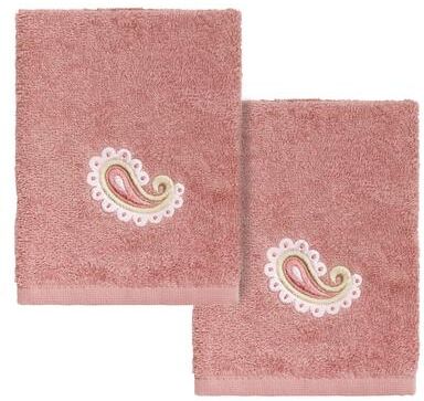 Authentic Hotel and Spa Turkish Cotton Mackenzie 2PC Washcloth Set