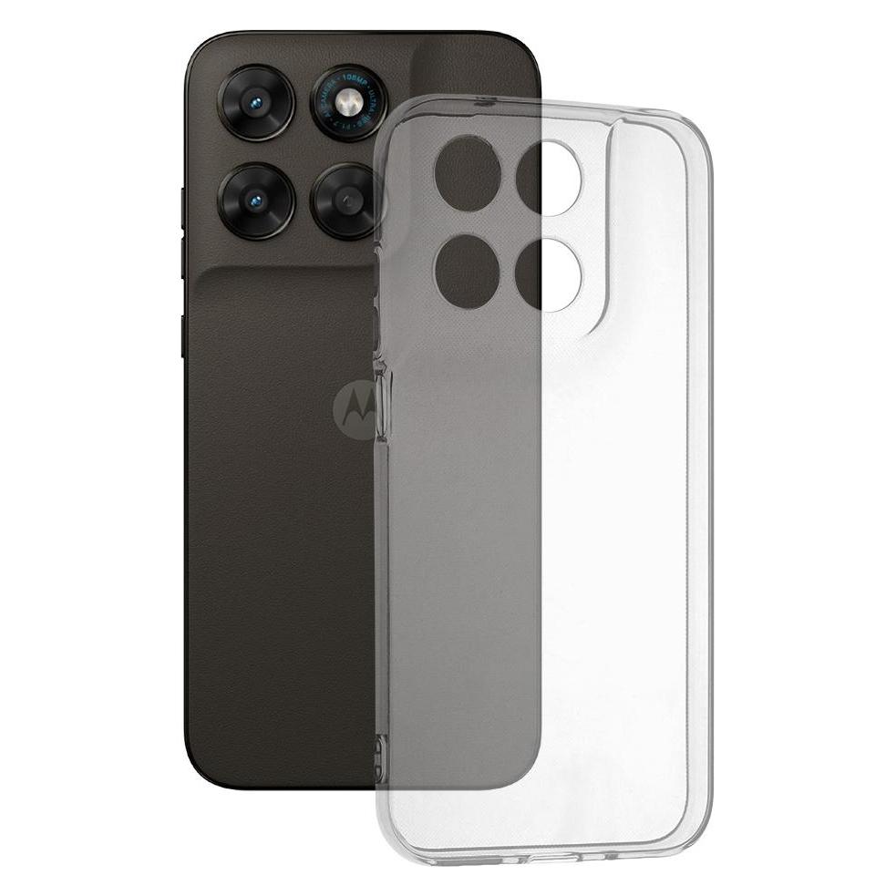 Techsuit - Clear Silicone - Motorola Moto G77 - Transparent (Motorola Moto G67, Motorola Moto G77) (67130869)