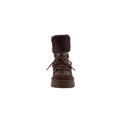 Winterstiefel TOM TAILOR "Tom Tailor Stiefel", Damen, Gr. 32, mokka, Textil, Schuhe Winterstiefel