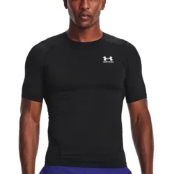Under Armour HeatGear SS Compression Shirt Schwarz 3XL Herren
