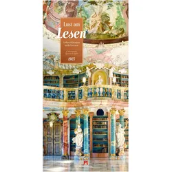 Ackermann, Kalender, Lust am Lesen Literatur-Kalender 2027