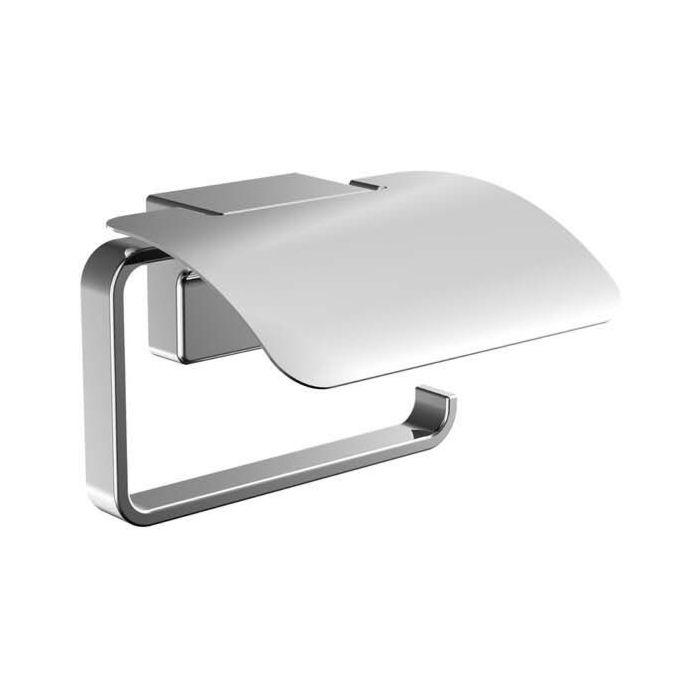 Emco Cue Papierhalter 320000100 chrom, mit Deckel