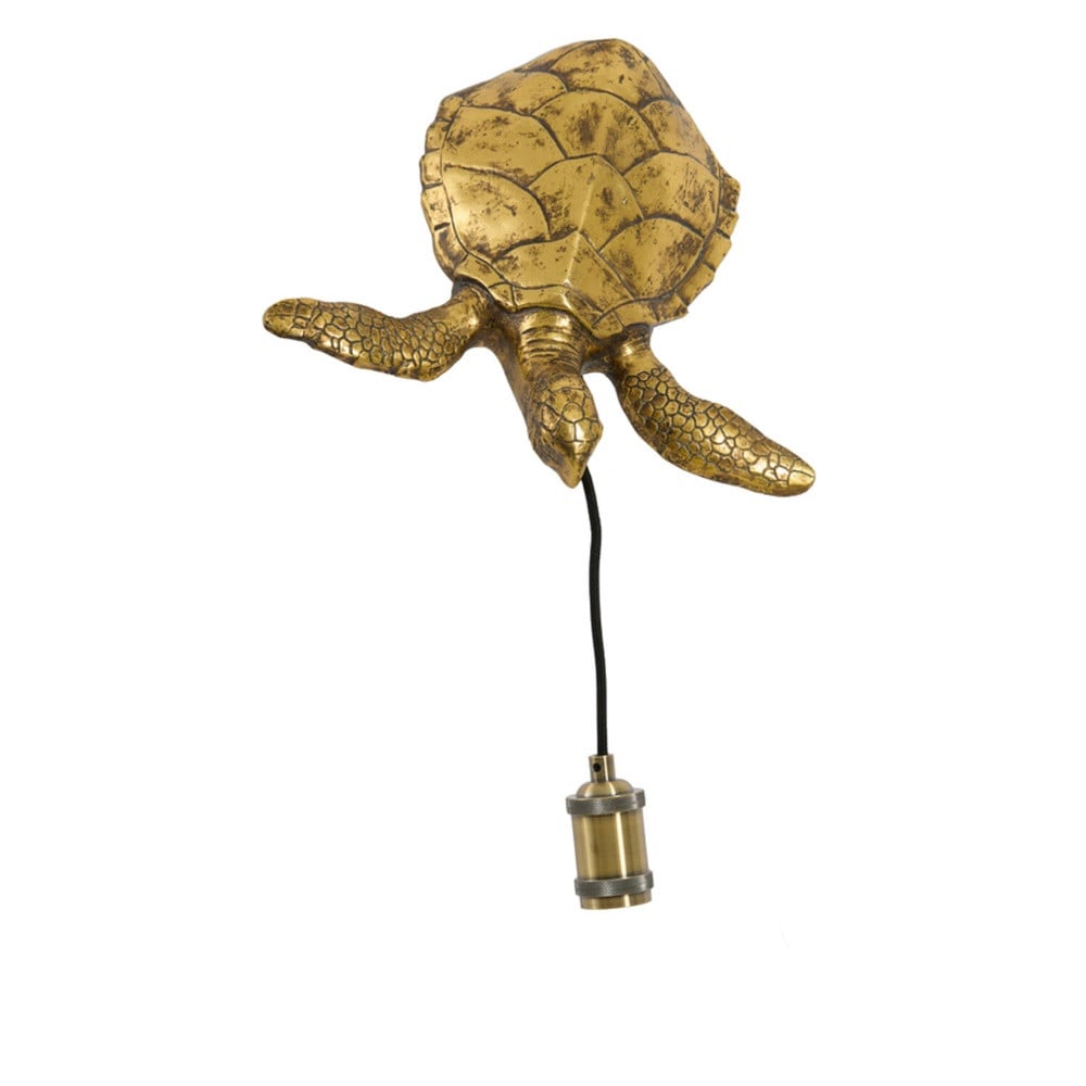 Light & Living Wandlamp Turtle Brons