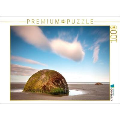 CALVENDO Puzzle Moeraki Boulders | 1000 Teile Lege-Größe 64x48cm Foto-Puzzle für glückliche Stunden