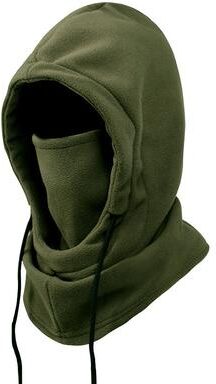 Handpicked Choices Thermal Fleece Balaclava Hood Windproof Winter Face Mask Neck Warmer For Men And Women Outdoor Ski Cycling olive Drab one Size Fits All