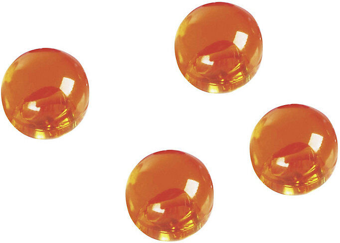 Magnetkugel, Ø 14 mm, VE 48 Stk, orange magnetoplan