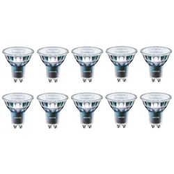 10 x Philips MASTER LEDspot ExpertColor 5.5-50W GU10 Ra97 4000K neutalweiß 36° Dimmbar mit sehr hoher Farbwiedergabe