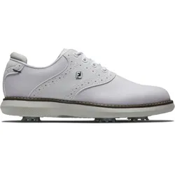FootJoy Traditions Juniors Juniorschuhe - white/white/grey / normal / 34