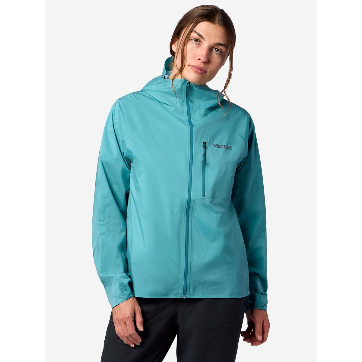 Marmot Wm's Superalloy Bio Rain Jacket galapagos blue (42460) L M15388-42460-L