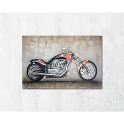 La Casa »Motorrad l« Ölbild handgemalt 120x80 cm