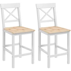 BARSTUHL 2er Set Kiefernholz Naturholz