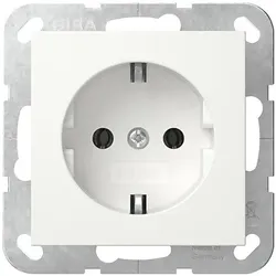 Gira Steckdose o.Kr. Reinweiß 446627