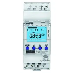 Schaltuhr digi 230-240VAC 1kan Wechs REG Wochenprogramm 2TE