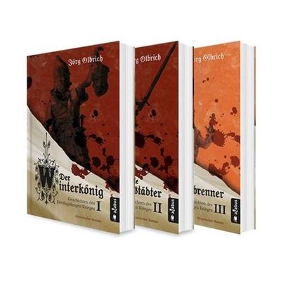 Der Dreißigjährige Krieg Band 1-3: Der Winterkönig / Der tolle Halberstädter / Der Hexenbrenner, Taschenbuch von Jörg Olbrich, Acabus Verlag,