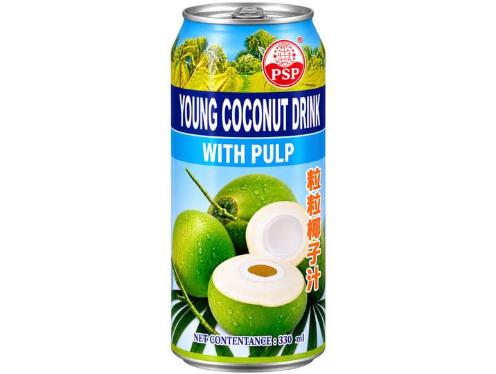 PSP Boisson à la jeune noix de coco avec pulpe 500 ml