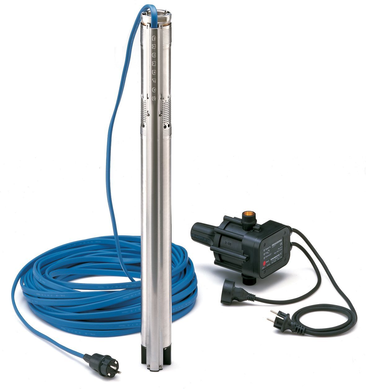 Ensemble d'irrigation Grundfos SQ 3-40 96160907 pompe pour puits profonds, pompe submersible