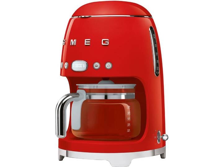 SMEG Filterkaffeemaschine DCF02RDEU , rot, 4, Kaffeemaschinen, Filterkaffeemaschine