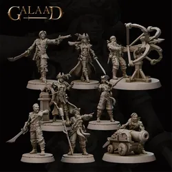Pirates Crew Set von Galaad Miniatures