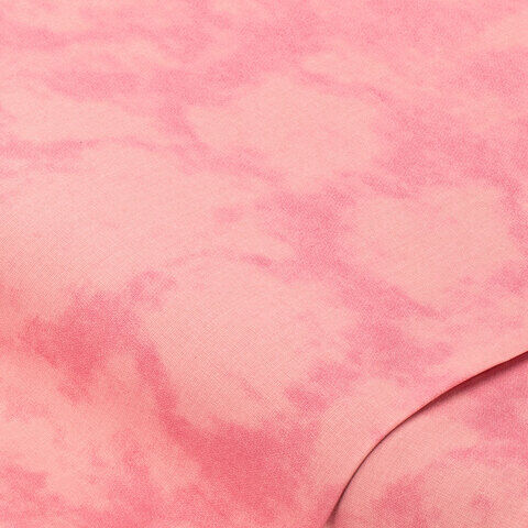 Baumwollstoff Moiré "Sina", rosa