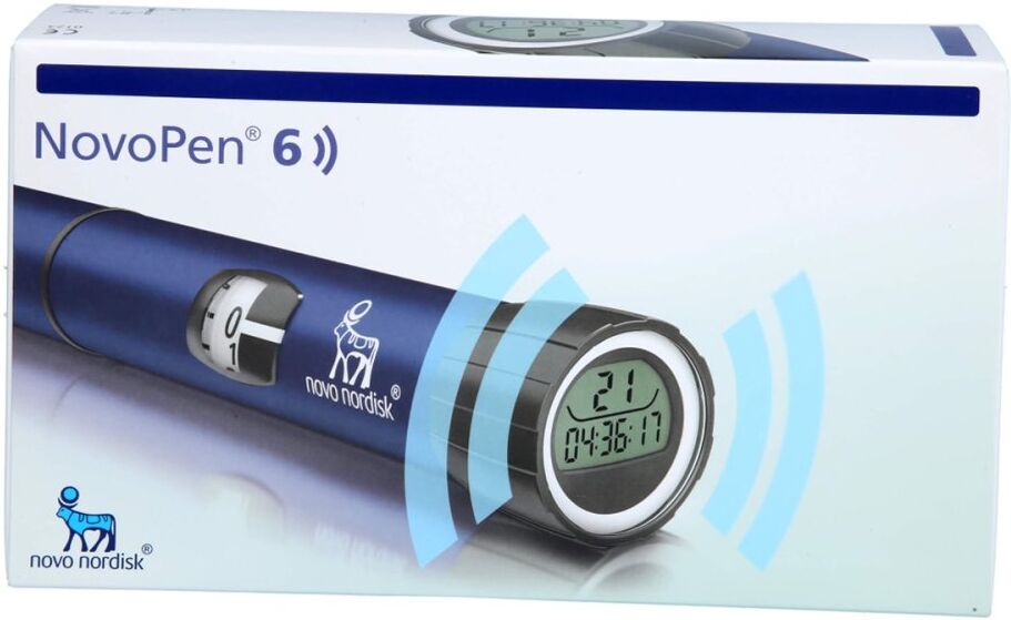 Novopen 6 Injektionsgerät Blau 1stk