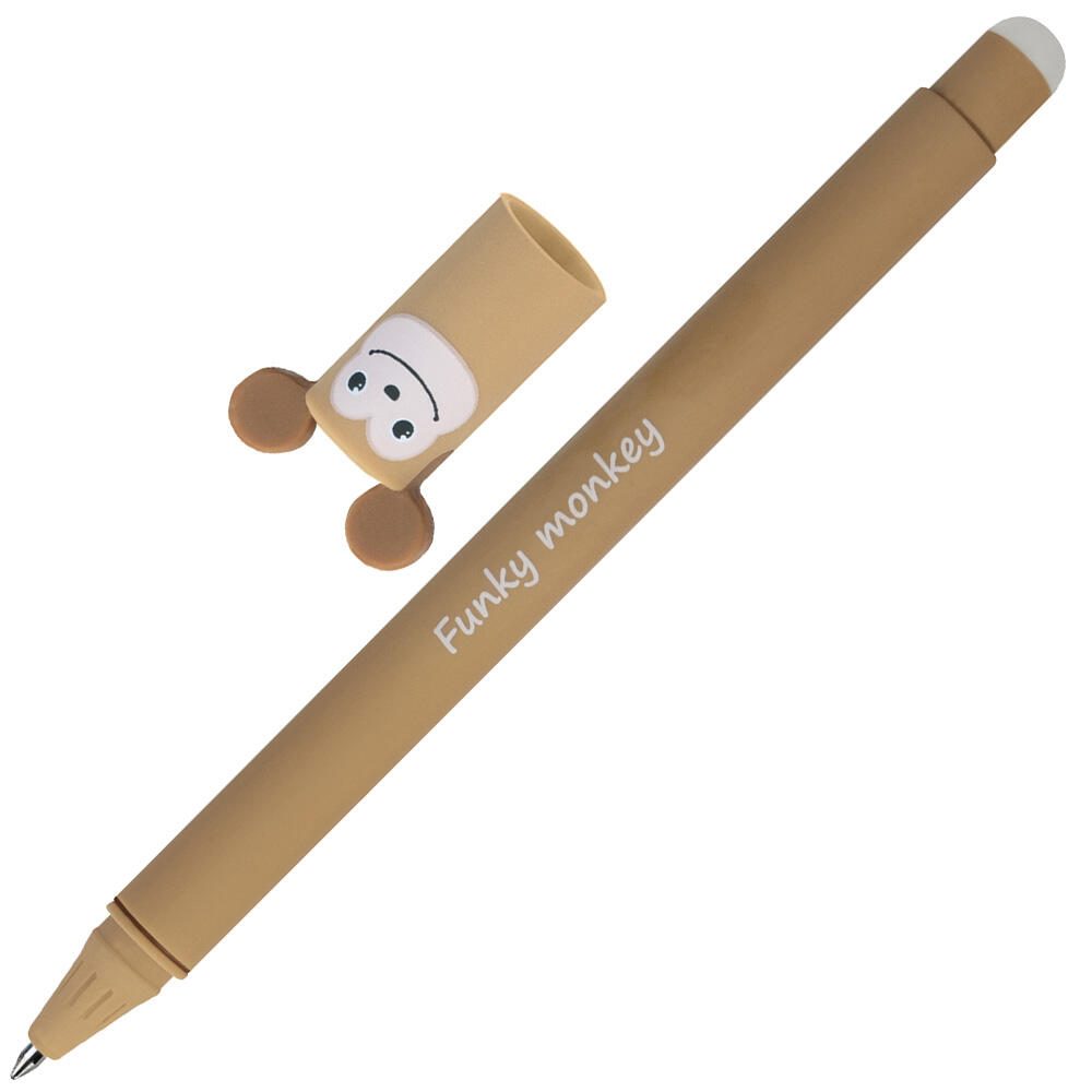 EBERHARD FABER Animal Erase it! Monkey Gelschreiber 0.7 mm Schreibfarbe: Blau 582110