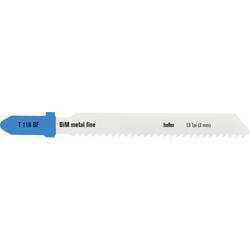 Heller 24009 3 Heller BiM metal fine Stichsägeblatt, Set 5-teilig, 55 x 1 x 7,8 13 Tpi (2 mm) 1 Set