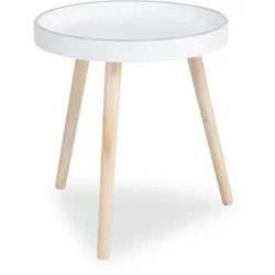 Beistelltisch meins! TUAN (DH 39x42 cm) - weiß - DH 39x42 cm